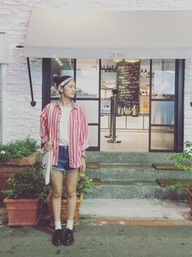 「HYPER GRAND（ハイパーグランド）のアイテム」を使った、Suさん（レディース・171cm）の冬コーディネート