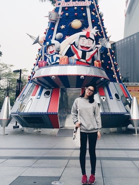 「Subcrew（サブクルー）のアイテム」を使った、Suさん（レディース・171cm）の冬コーディネート