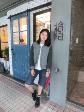 「HYPER GRAND（ハイパーグランド）のアイテム」を使った、Suさん（レディース・171cm）の冬コーディネート