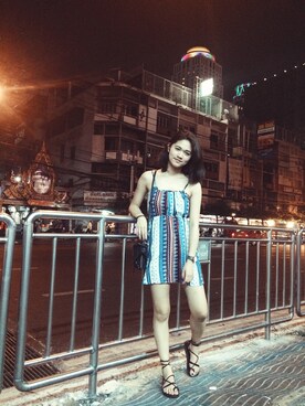 「HYPER GRAND（ハイパーグランド）のアイテム」を使った、Suさん（レディース・171cm）の春コーディネート