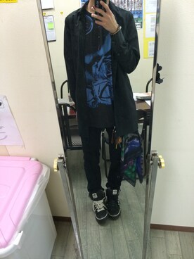 「MUZE（ミューズ）のアイテム（財布/小物）」を使った、N△G△NEGIさん（メンズ・178cm）の春コーディネート