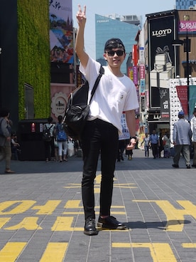 「travel」｜Arasさん（メンズ・167cm・20代）の夏コーディネート