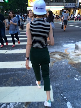 「Daniel Wellington」｜Ashleeeeeさん（レディース・165cm）の夏コーディネート