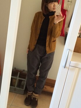 Linenさん（レディース・160cm）の冬コーディネート