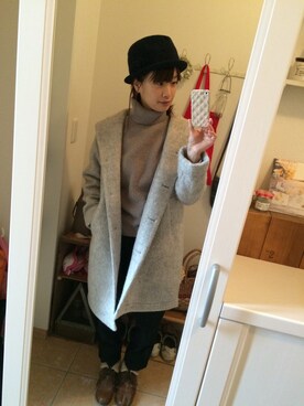 Linenさん（レディース・160cm）の冬コーディネート