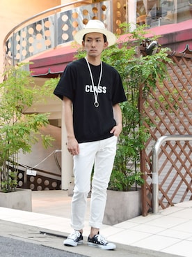 「markaware（マーカウェア）のアイテム」を使った、Birdseyeさん（メンズ・170cm）の夏コーディネート