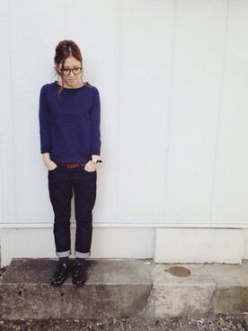 まる◎さん(レディース・158cm)の秋コーディネート