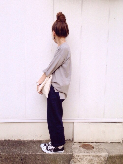 まる ｜LOWRYS FARMのTシャツ/カットソーを使ったコーディネート - WEAR