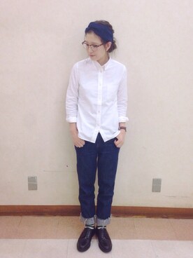 まる◎さん（レディース・158cm）の夏コーディネート