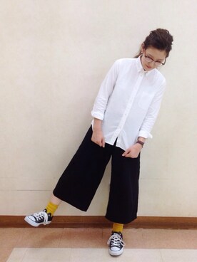 まる◎さん（レディース・158cm）の秋コーディネート