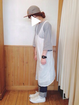 まる◎さん（レディース・158cm）の春コーディネート