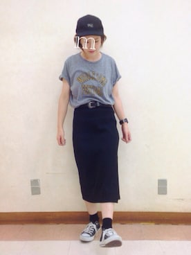 まる◎さん(レディース・158cm)の夏コーディネート