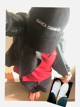 「FUN（ファン）のアイテム（帽子）」を使った、あんちゃんさん（レディース・168cm）の秋コーディネート