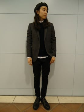 fujisakiさん（メンズ・172cm）の冬コーディネート