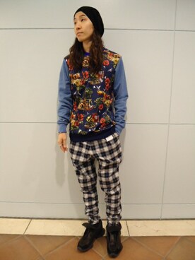 fujisakiさん（メンズ・172cm）の冬コーディネート