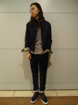 fujisakiさん（メンズ・172cm）の春コーディネート