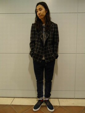 fujisakiさん（メンズ・172cm）の春コーディネート