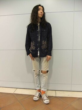 fujisakiさん（メンズ・172cm）の春コーディネート