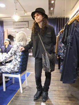 fujisakiさん（メンズ・172cm）の春コーディネート