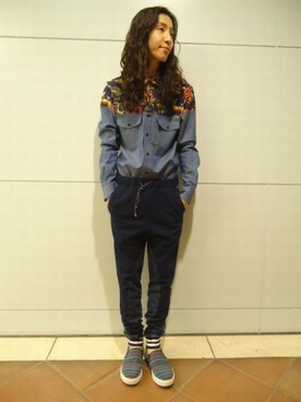 fujisakiさん（メンズ・172cm）の春コーディネート