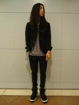 fujisakiさん（メンズ・172cm）の春コーディネート