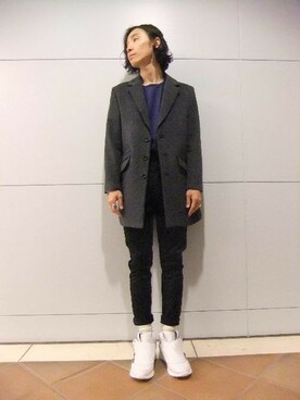 fujisakiさん（メンズ・172cm）の秋コーディネート