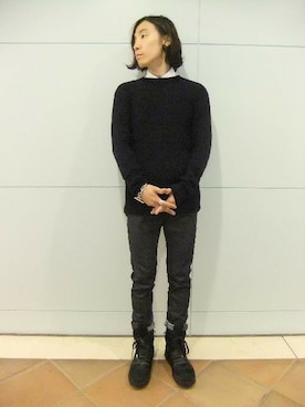 fujisakiさん（メンズ・172cm）の秋コーディネート