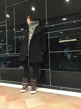 fujisakiさん（メンズ・172cm）の冬コーディネート