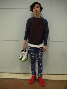 「RAF SIMONS」｜fujisakiさん（メンズ・172cm）の春コーディネート