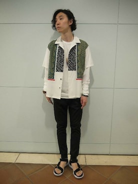 「603（ロクマルサン）のアイテム（アクセサリー）」を使った、fujisakiさん（メンズ・172cm）の夏コーディネート