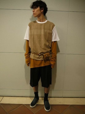 「603（ロクマルサン）のアイテム」を使った、fujisakiさん（メンズ・172cm）の夏コーディネート