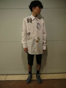 「RAF SIMONS」｜fujisakiさん（メンズ・172cm）の夏コーディネート