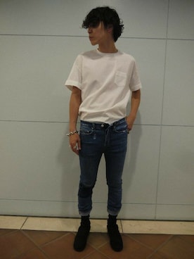 「ロックスタイル」｜fujisakiさん（メンズ・172cm）の夏コーディネート