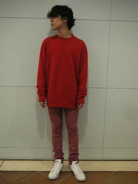 「アイテム（レッグウェア）」を使った、fujisakiさん（メンズ・172cm）の夏コーディネート