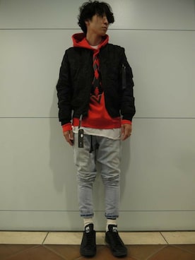 fujisakiさん（メンズ・172cm）の秋コーディネート