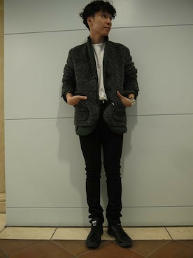 「ロックスタイル」｜fujisakiさん（メンズ・172cm）の秋コーディネート