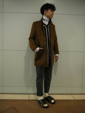 fujisakiさん（メンズ・172cm）の秋コーディネート
