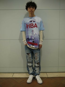 「DISCOVERED（ディスカバード）のアイテム」を使った、fujisakiさん（メンズ・172cm）の秋コーディネート