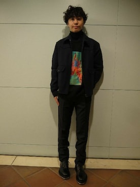 fujisakiさん（メンズ・172cm）の秋コーディネート