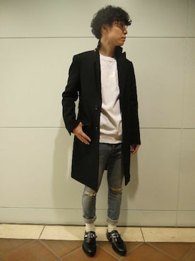 fujisakiさん（メンズ・172cm）の秋コーディネート