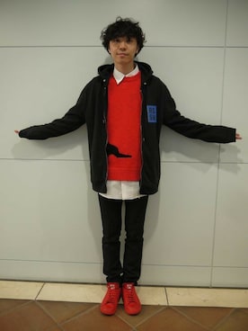 「603（ロクマルサン）のアイテム（アクセサリー）」を使った、fujisakiさん（メンズ・172cm）の秋コーディネート