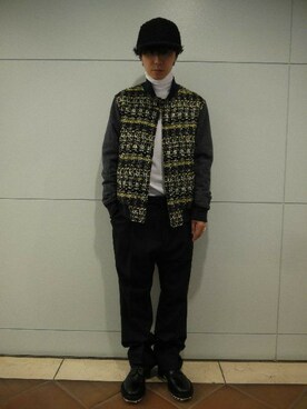 「603（ロクマルサン）のアイテム」を使った、fujisakiさん（メンズ・172cm）の秋コーディネート