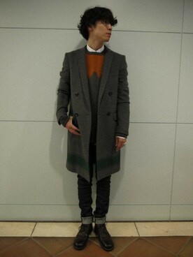 「MID by MIDWEST（ミッド バイ ミッドウエスト）のアイテム」を使った、fujisakiさん（メンズ・172cm）の秋コーディネート