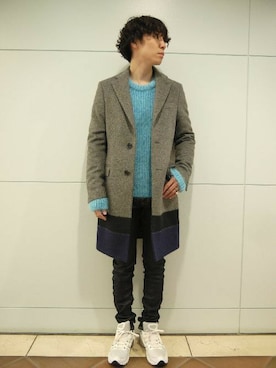 fujisakiさん（メンズ・172cm）の冬コーディネート