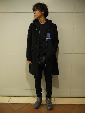 「MID by MIDWEST（ミッド バイ ミッドウエスト）のアイテム」を使った、fujisakiさん（メンズ・172cm）の冬コーディネート