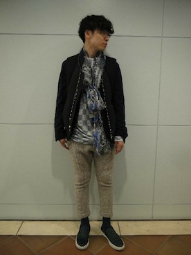 「603（ロクマルサン）のアイテム」を使った、fujisakiさん（メンズ・172cm）の冬コーディネート