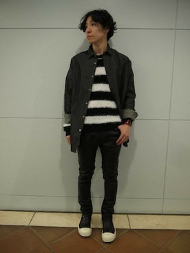 fujisakiさん（メンズ・172cm）の冬コーディネート