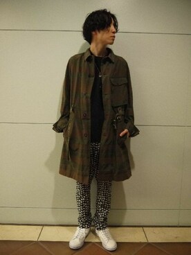 「603（ロクマルサン）のアイテム（アクセサリー）」を使った、fujisakiさん（メンズ・172cm）の冬コーディネート
