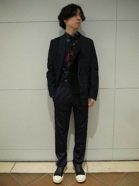 「603（ロクマルサン）のアイテム（アクセサリー）」を使った、fujisakiさん（メンズ・172cm）の春コーディネート