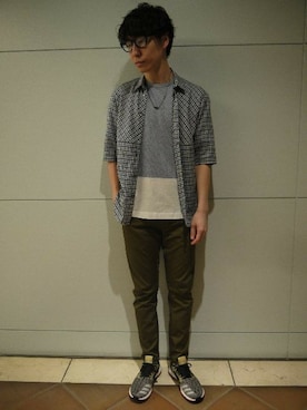 「603（ロクマルサン）のアイテム」を使った、fujisakiさん（メンズ・172cm）の春コーディネート